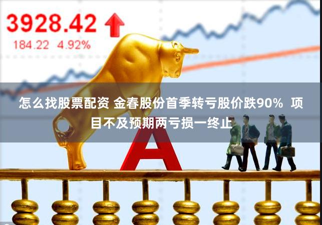 怎么找股票配资 金春股份首季转亏股价跌90%  项目不及预期两亏损一终止