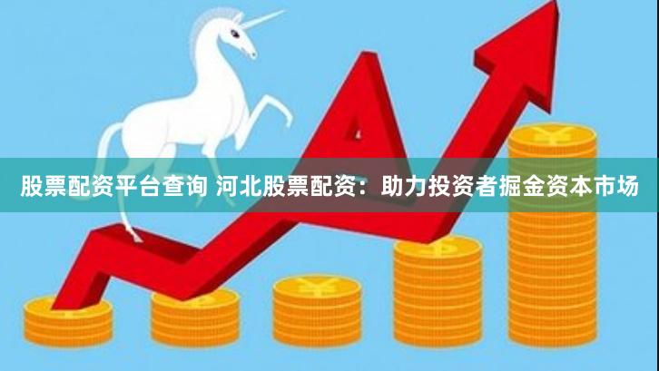 股票配资平台查询 河北股票配资：助力投资者掘金资本市场